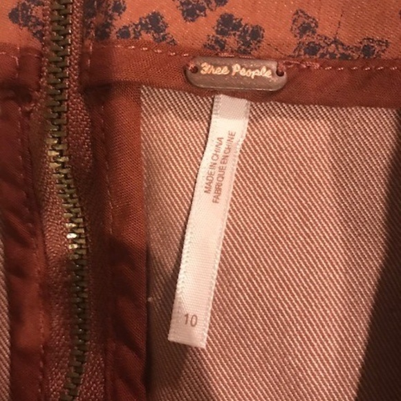 Free People Terracotta Combo Skirt - Picture 6 of 6